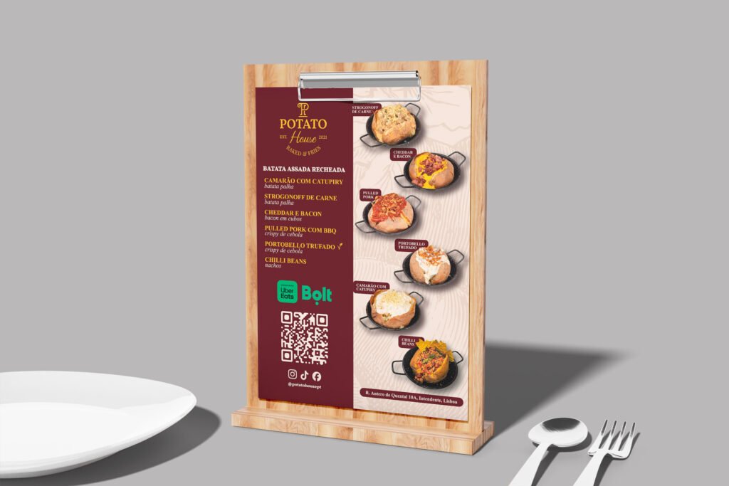 Flyer da Potato House