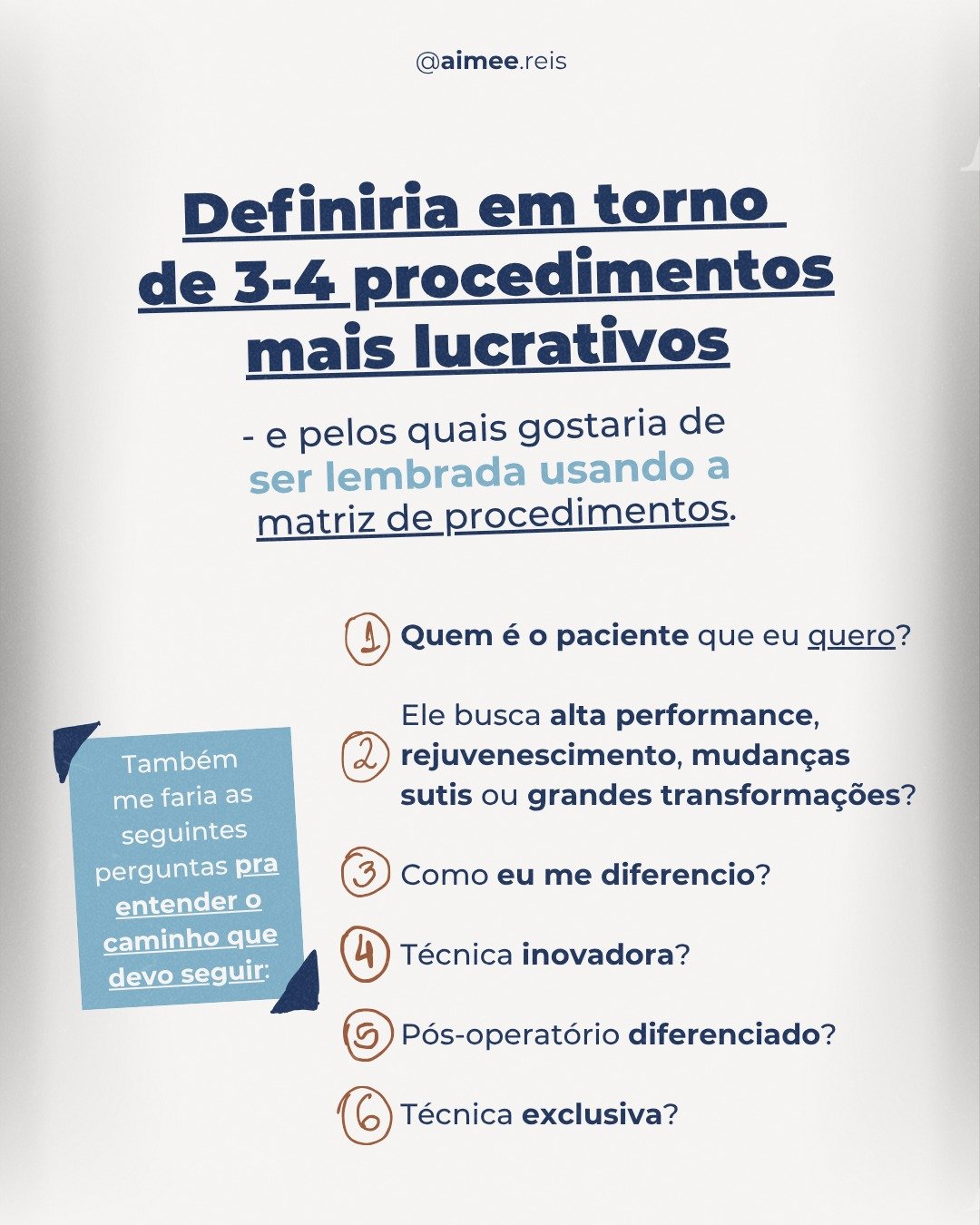 [CARROSSEL #05_4] Como eu definiria uma estratégia para uma médica cirurgiã plástica