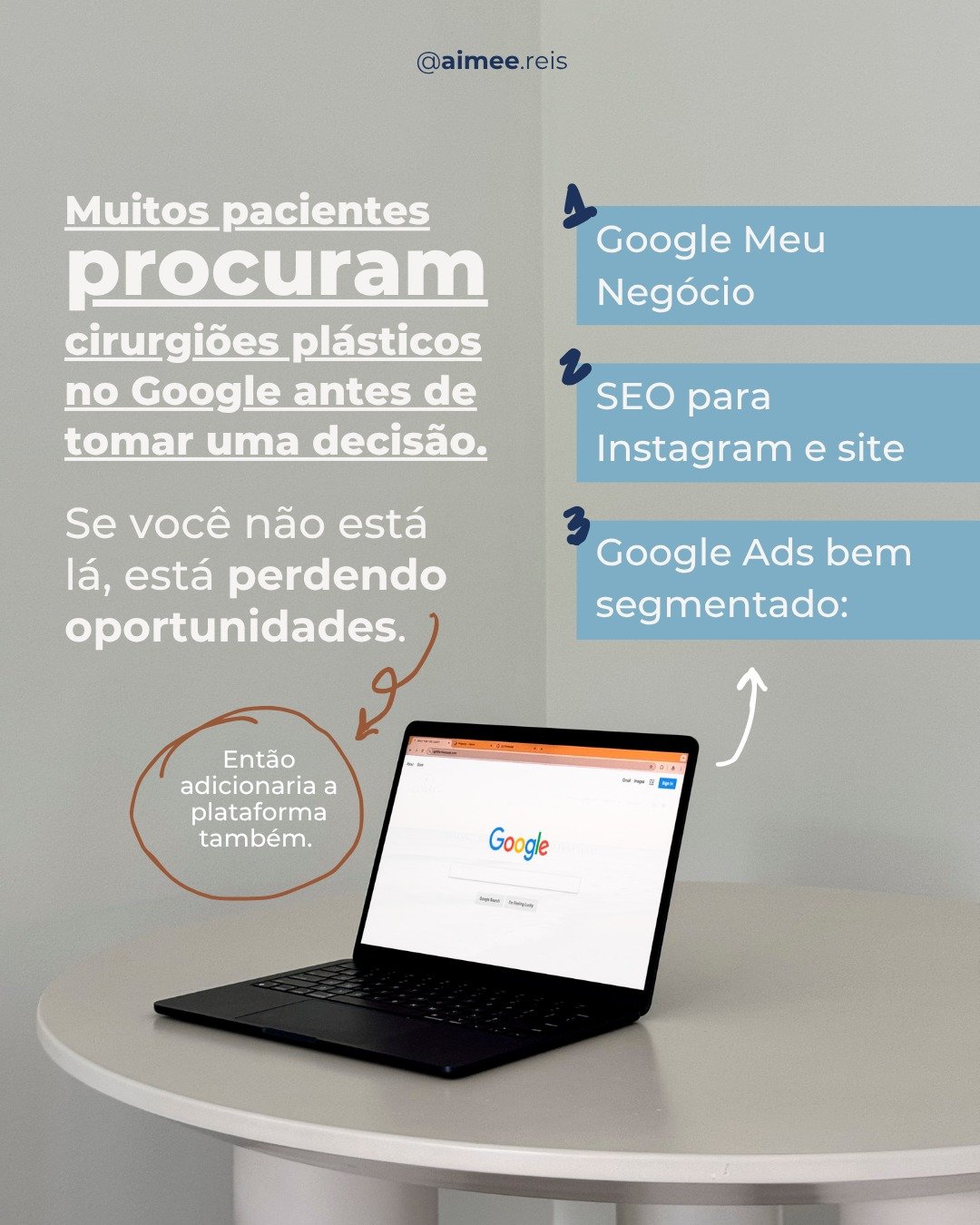 [CARROSSEL #05_7] Como eu definiria uma estratégia para uma médica cirurgiã plástica