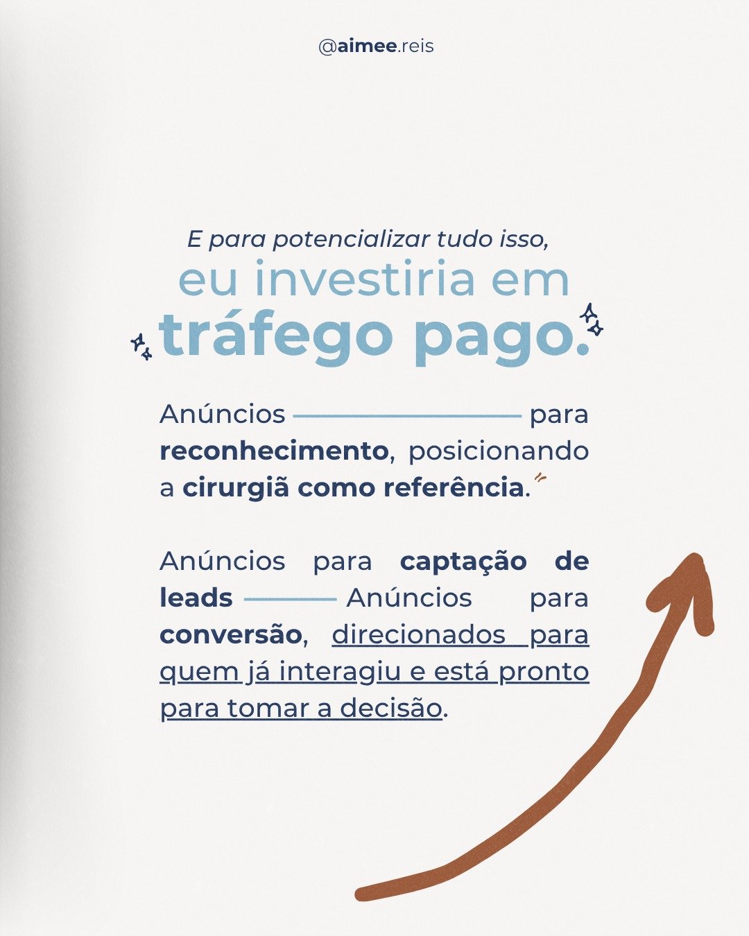 [CARROSSEL #05_9] Como eu definiria uma estratégia para uma médica cirurgiã plástica