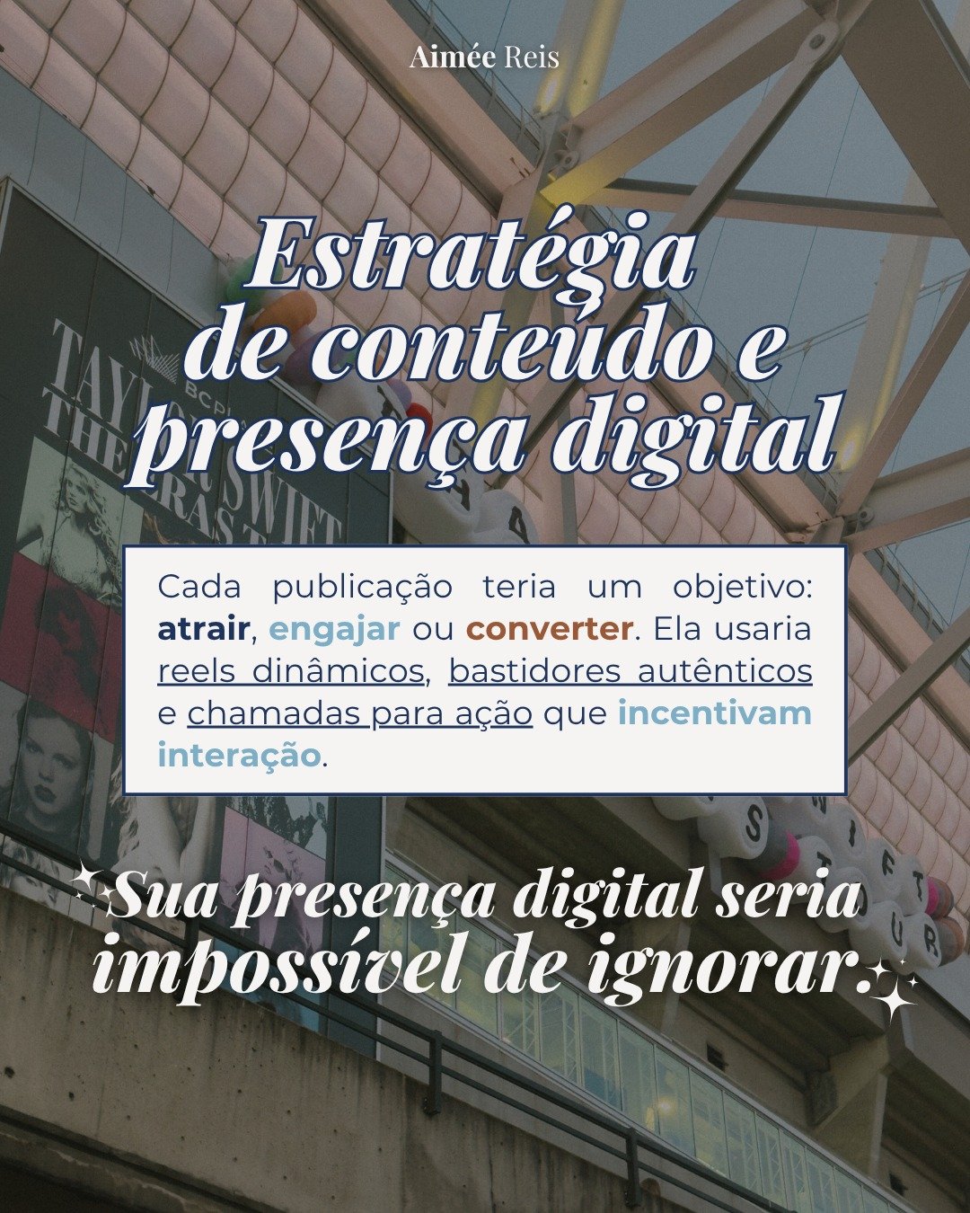 [CARROSSEL #14_8] Se a Taylor Swift fosse médica, como seria o branding dela na minha visão
