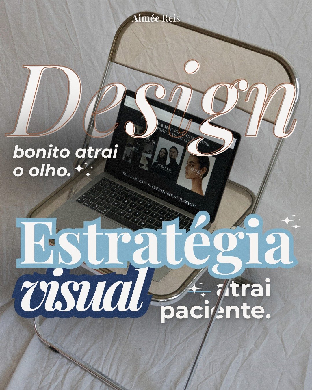 [CARROSSEL #17_1] Design bonito atrai o olho. Estratégia visual atrai paciente.